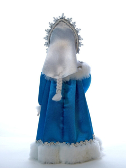 Кукла интерьерная Снегурочка под ёлку в русском костюме