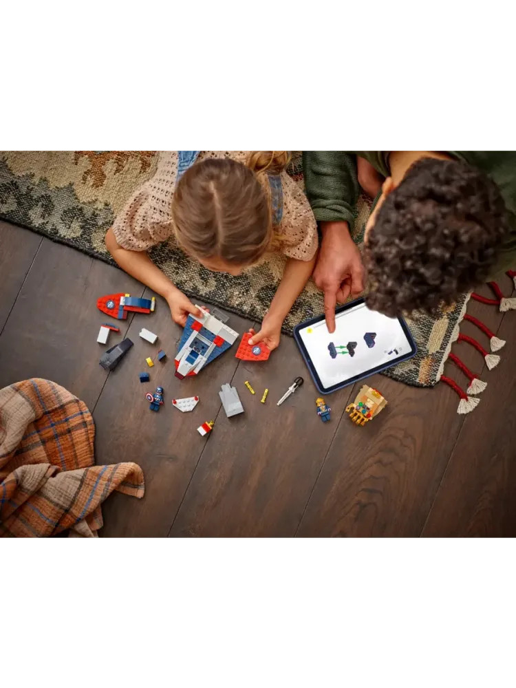 Конструктор Marvel 76319 Капитан Америка против Таноса