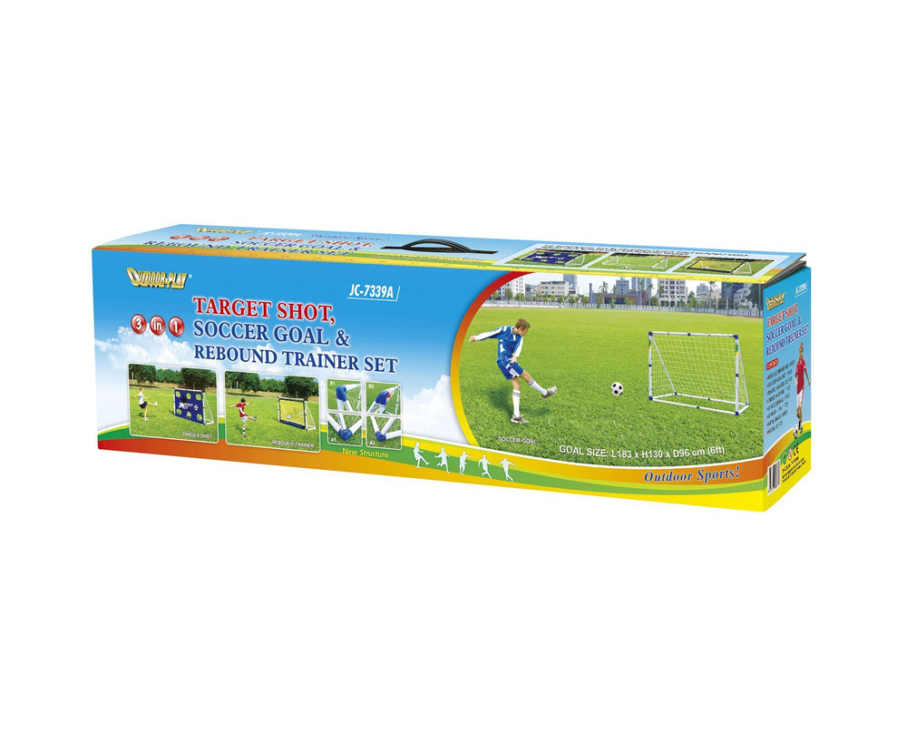 Ворота игровые DFC 3 в 1 / 183 см GOAL7339A