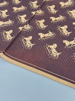 Платок коричневый Celine