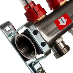 Коллектор STOUT 3 расходомеры нержавеющая сталь 23815