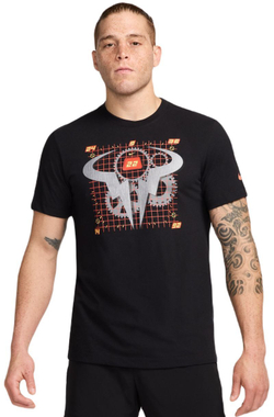 Мужская теннисная футболка Nike Rafa Dri-Fit Tennis - черный