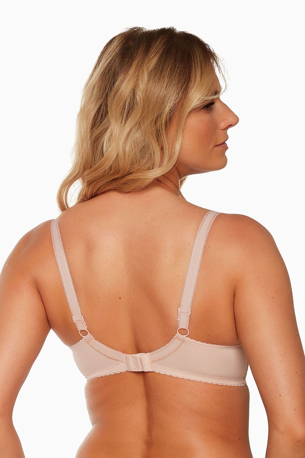 Бюстгальтер Leandra с шитыми чашками на тонком поролоне (Размер: 90B) (Цвет: пудровый)