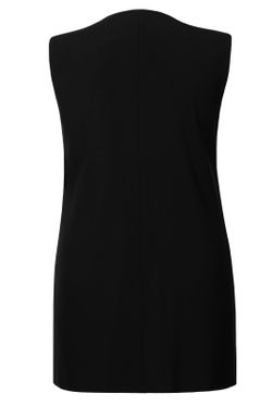 Жилет с подкладом 1634опа, черный #70Ч061634опа