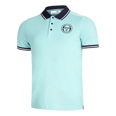 Мужское теннисное поло Sergio Tacchini Ranking Staff Polo Men - Light Blue, Dark Blue