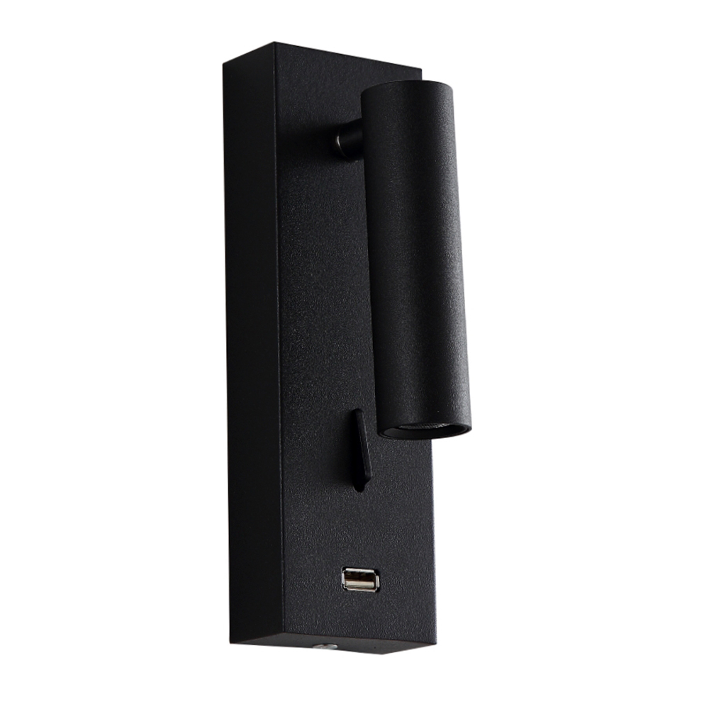 Настенный светодиодный светильник Crystal Lux CLT 210W USB BL