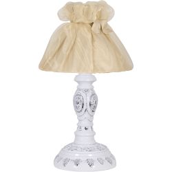 Настольная лампа Корса Сильвер Мадлен Бежевый