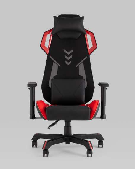 Кресло спортивное TopChairs Рэтчэт красный