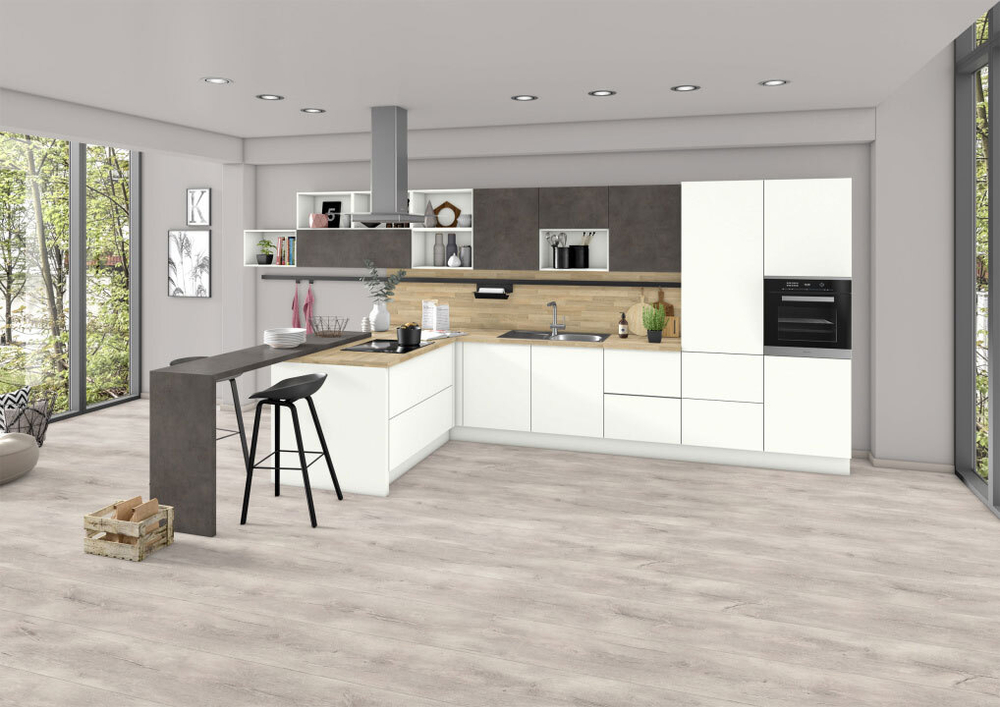 Ламинат Egger Pro Kingsize 2V EPL033 Дуб Вердон белый