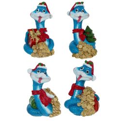 GAEM Фигурка декоративная "Змея", L7 W6 H9,5 см, 4в.