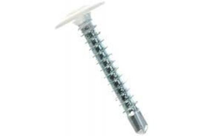 Саморезы ММ с буром 4,2х25 RAL 9003 белые (12 шт.)