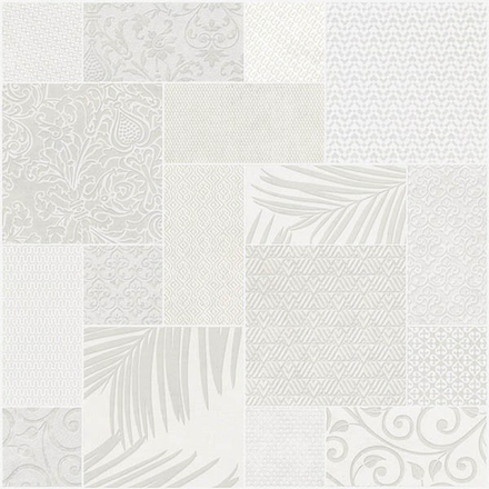 Панно Тассо белый матовый обрезной (HGD/A572/17x/11037R)