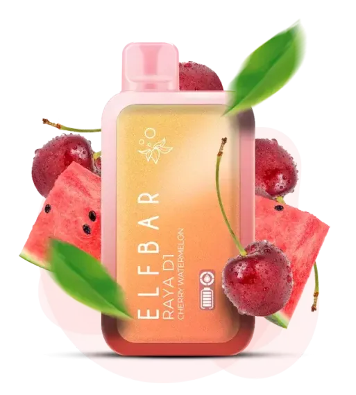 ELF BAR RAYA D1 - Cherry Watermelon (5% nic)