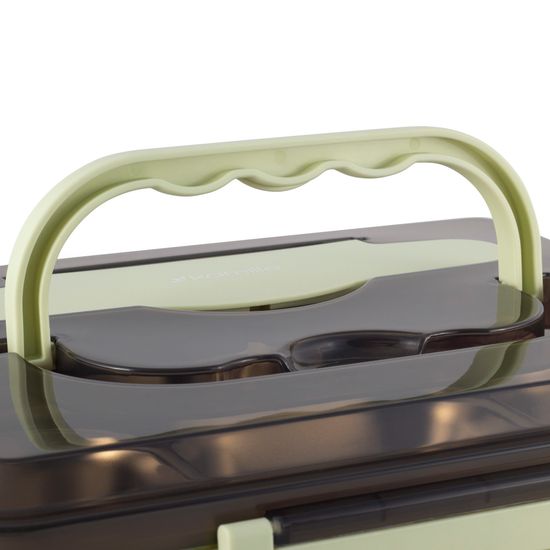 Ланч бокс 1000 мл. Kamille KM 2144 пластик, нержавеющая сталь