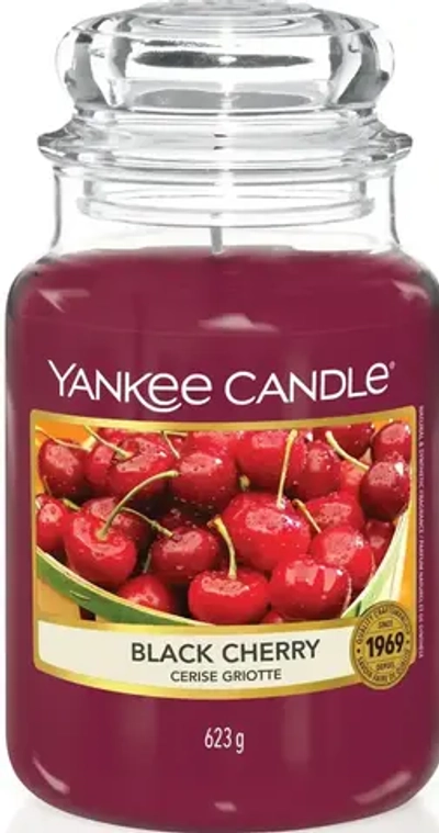 YANKEE CANDLE BLACK CHERRY 368 GR