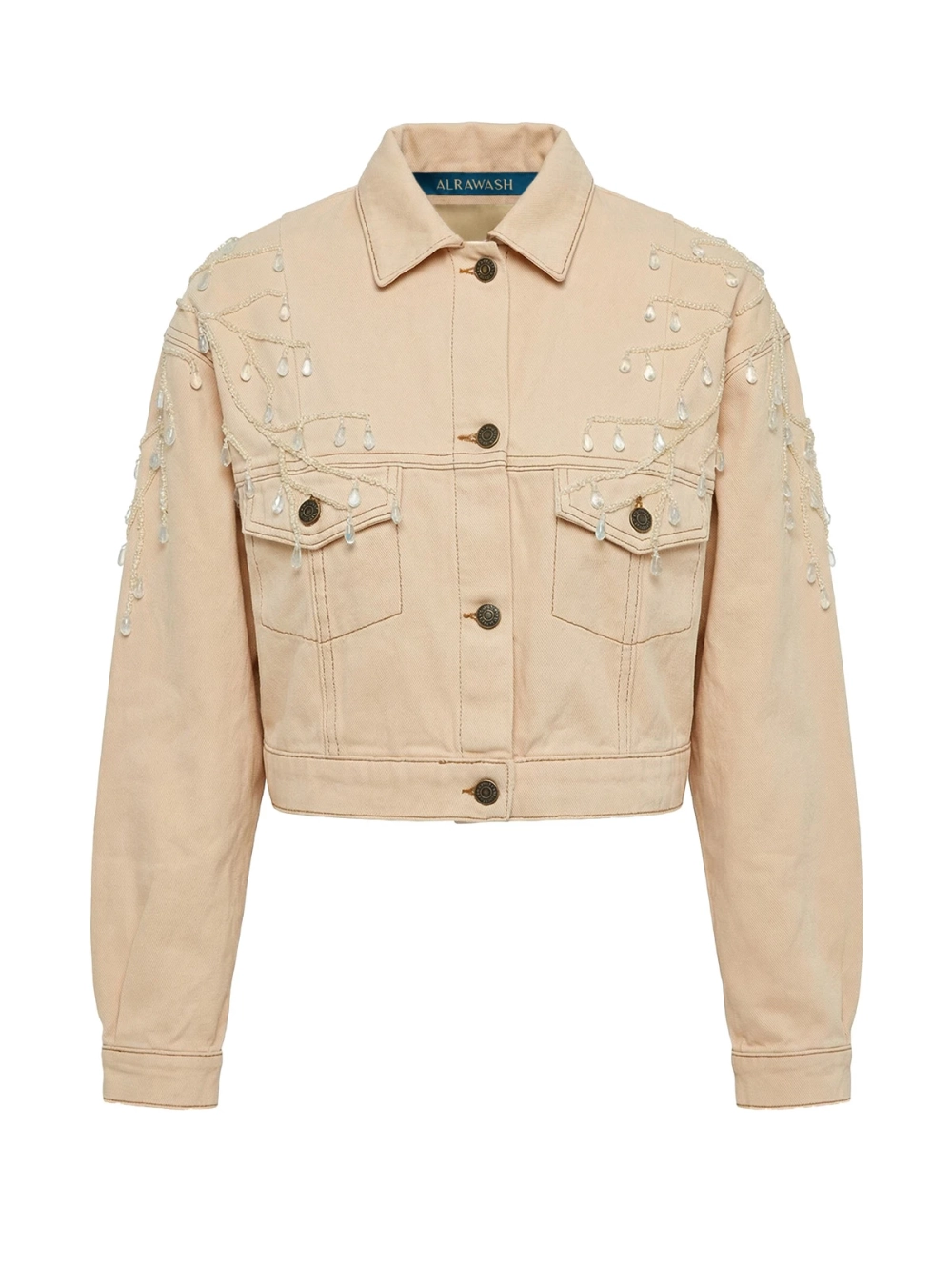 Жакет джинсовый VETKI DEW, бежевый
