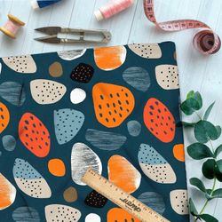 Ткань премиум мембрана разноцветные каскады