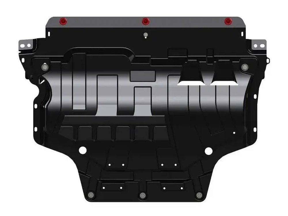 Защита картера и КПП Sheriff для Skoda Octavia III (A7) 2013-2020 арт.21.3967