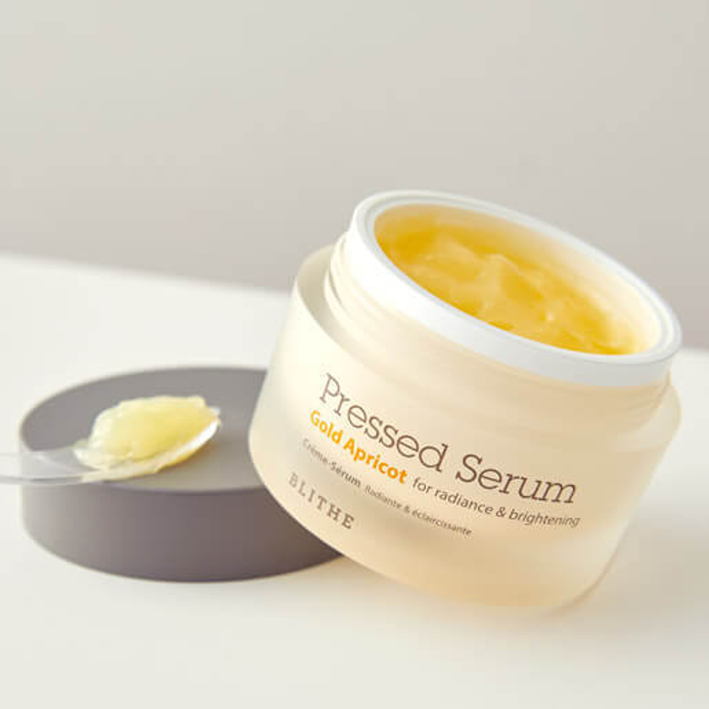 Blithe Сыворотка-крем спрессованная для сияния кожи лица - Pressed serum gold apricot, 20мл