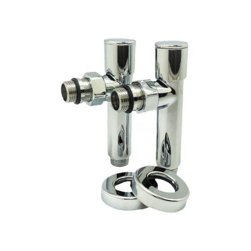 Кран для углового соед. хром. 1/2"ш/ш TIM