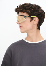 Спортивные очки 100% AEROCRAFT Gloss Metallic Black - Gold Mirror Photochromic Lens