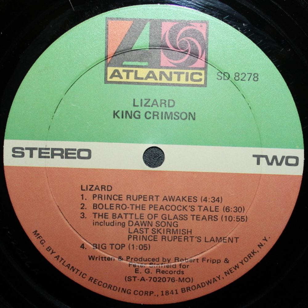 King Crimson / Lizard (LP)