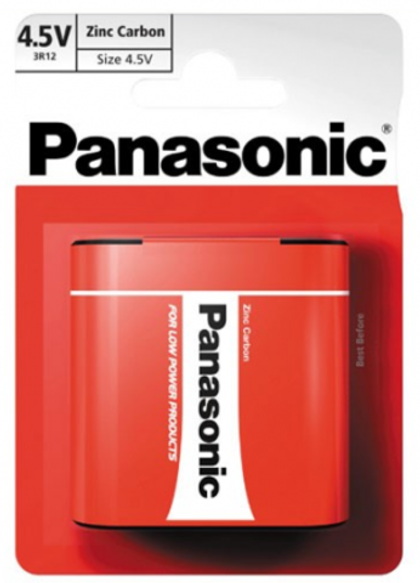Батарейка PANASONIC 3R12 bl/1 Carbon