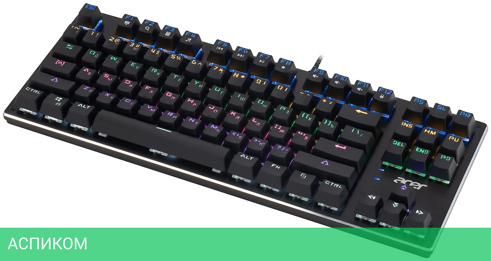 Клавиатура Acer OKW126 черный (ZL.KBDEE.00G)