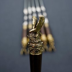 Подарочный набор шампуров "Орлы на охоте"