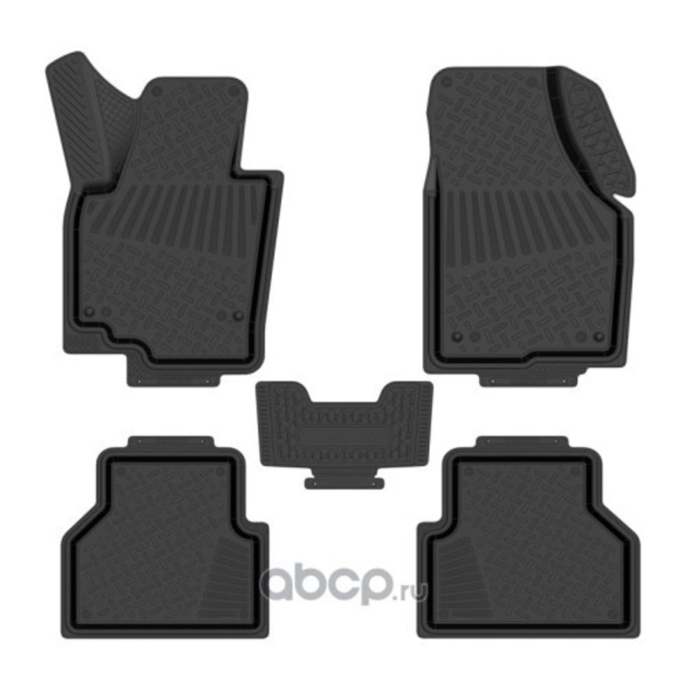 Коврики на пол Volkswagen Tiguan с 2007-2017 г. (REZKON)