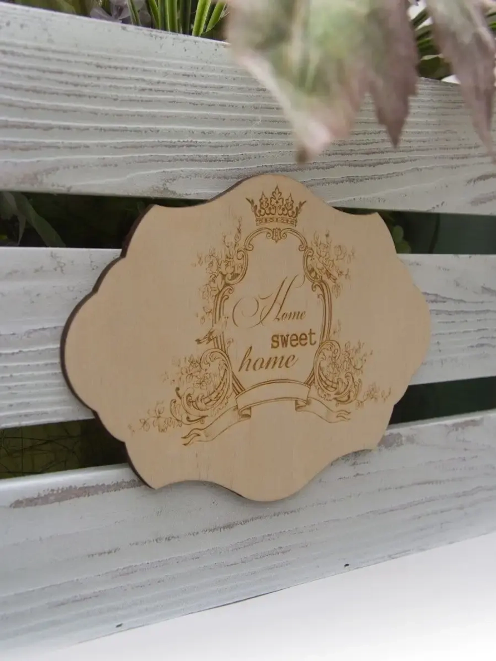 Композиция в ящике "Гортензия"