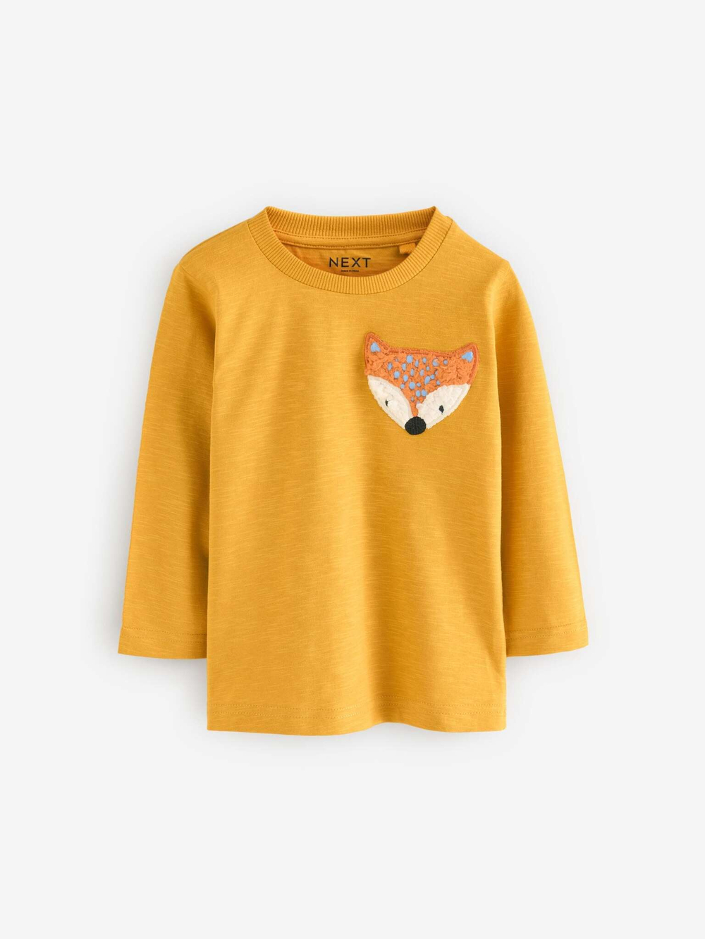 Лонгслив для мальчика Next N96-319, Желтый, Хаки, Темно-красный