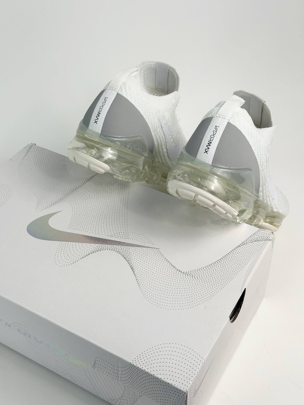 Кроссовки Nike Air Vapormax 2019 #B204 (бел.)