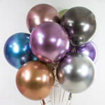 Шар Большой Графит (темное серебро]) Хром