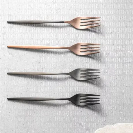 Набор столовых приборов 24 предмета на 6 персон Cristema Rabat черный