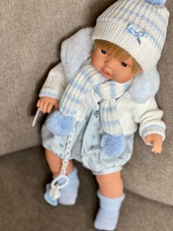 Кукла Llorens мягконабивная 38см Sasha (38567)