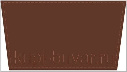 кожаный бювар - подложка на стол "Бизнес" модель № 2