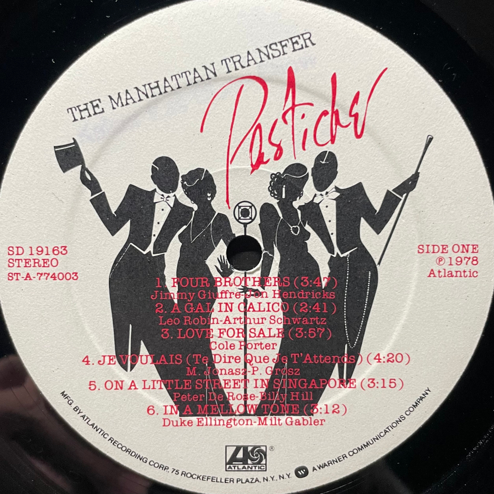 The Manhattan Transfer ‎– Pastiche (США 1978г.)