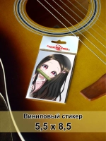 Стикер - аниме девочка