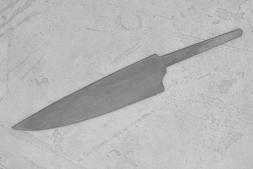 Заготовка для ножа, сталь VG-10 2,8мм. Модель "Аппарель ГУ155" с клинком 155мм, ТО 62-63HRC