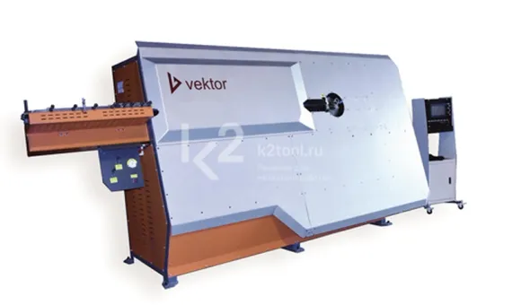 Станок для гибки арматуры Vektor AGW4-12C c ЧПУ