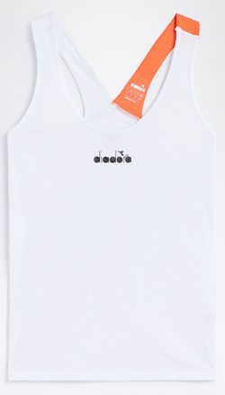 Женский топ теннисный Diadora L. Tank W - белый