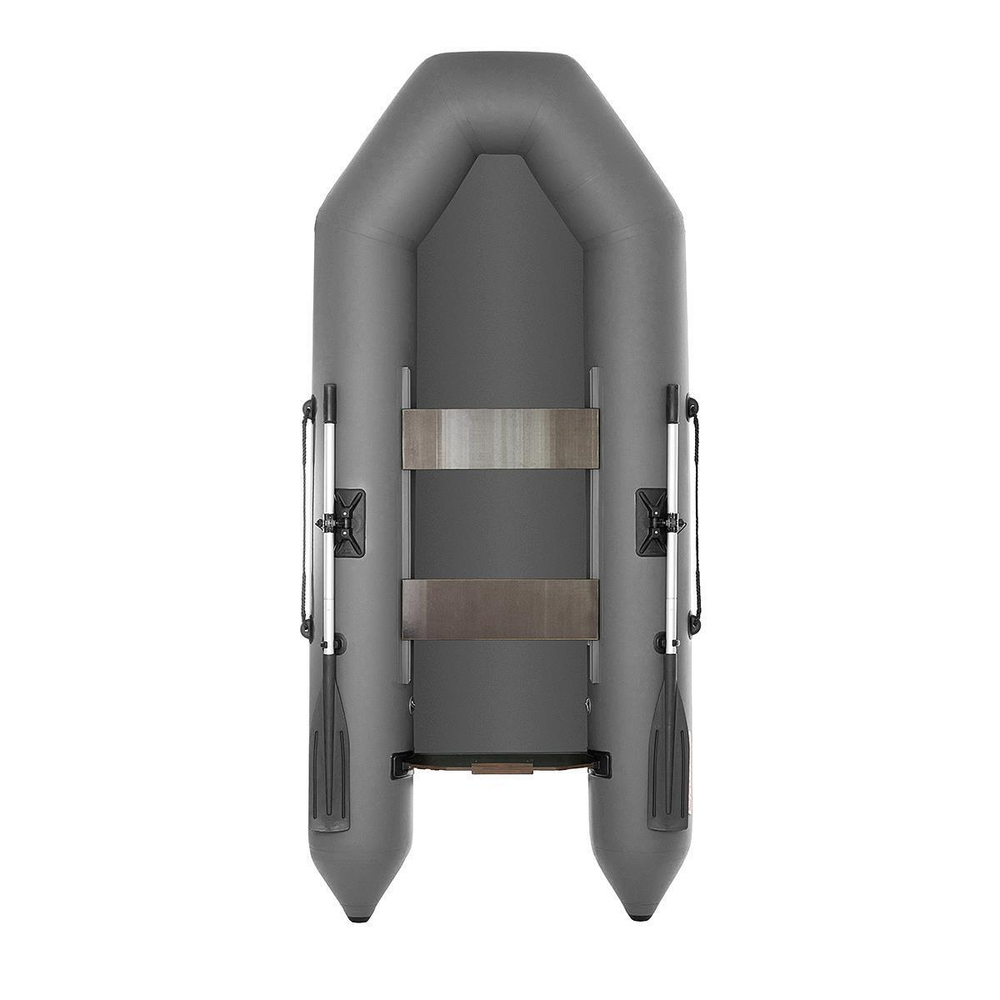 Лодка надувная для рыбалки Тонар Капитан 280Т серый