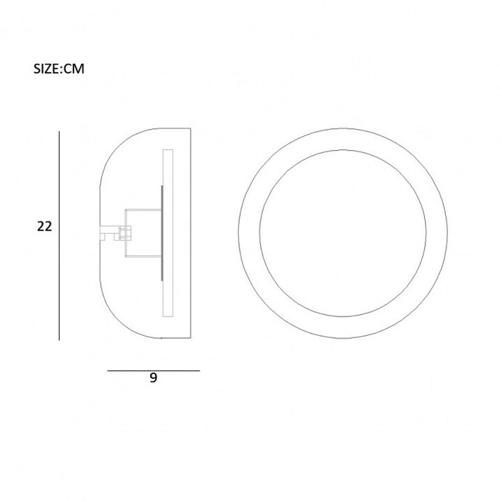 Накладной светильник Imperiumloft LOKE LOKE01