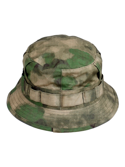 Панама с короткими полями. Мох