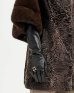 Перчатки из натуральной кожи