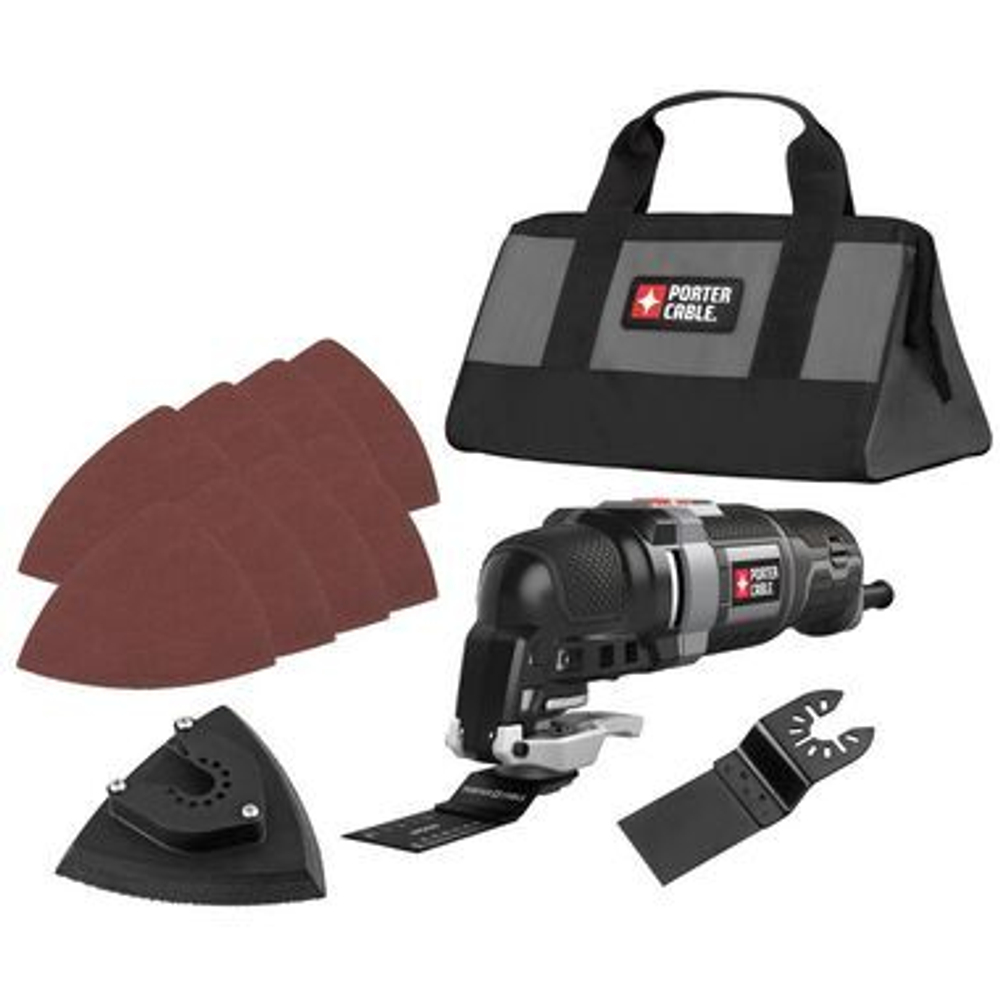 Porter Cable 3AMP Oscillating Multi Tool Kit (PCE606K)