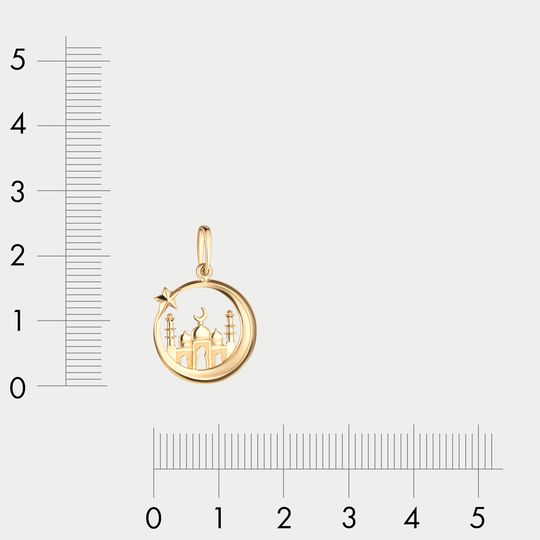 Подвеска золотая