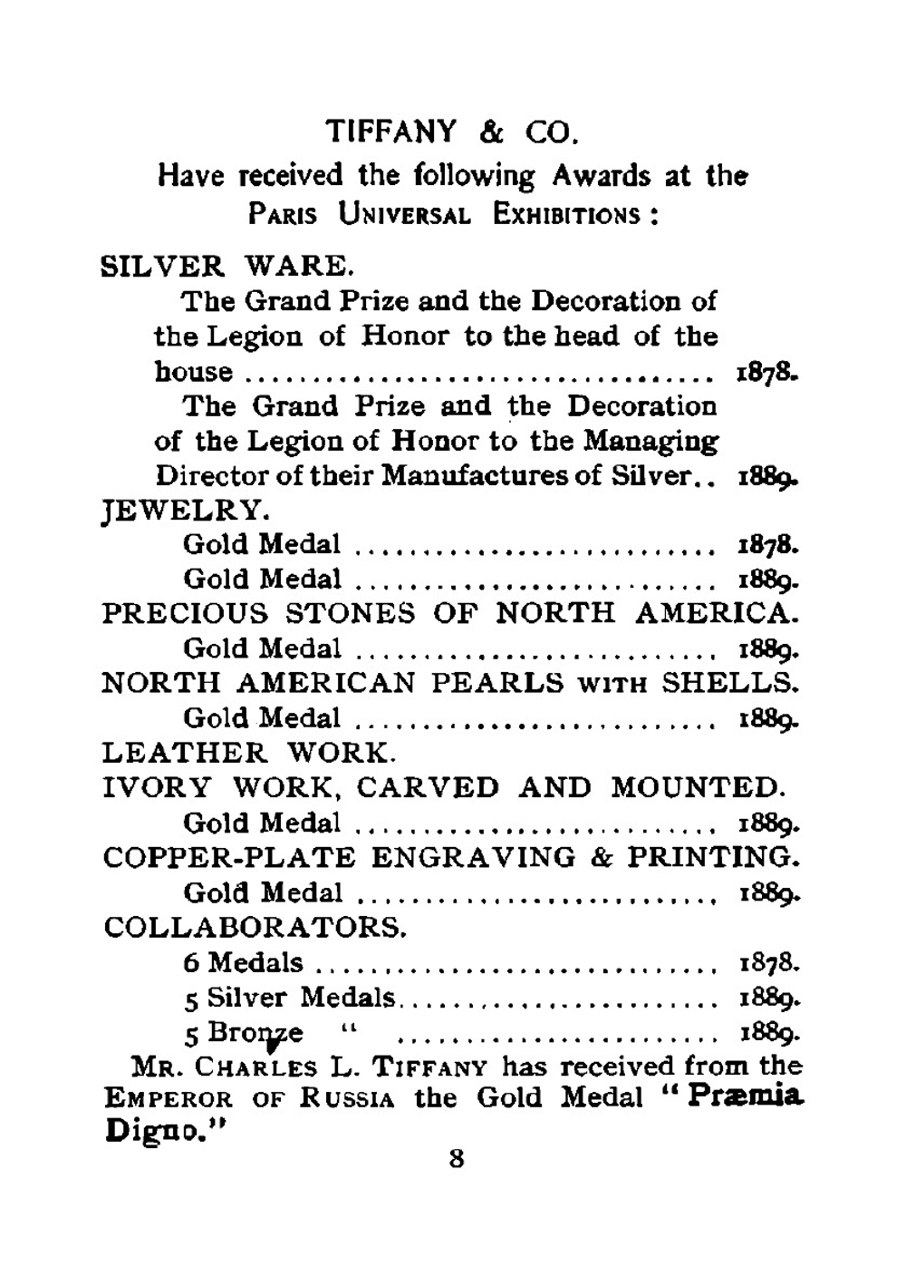 Blue Book | Tiffany and Company