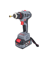 Аккумуляторный бесщеточный НАБОР 2в1 PROFIPOWER ProfiSet 2A18 (Li-ion-2шт 18В, 4.0Ач, З/У, в кейсе, E0080, T0056)